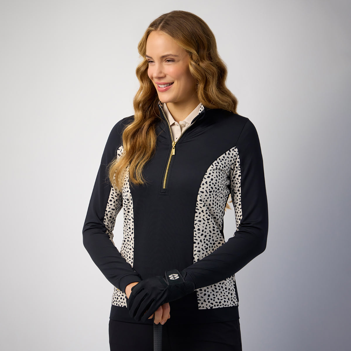 Glenmuir Ladies Lightweight Mid-Layer - Elegant Stretch Comfort for Everyday Wear
