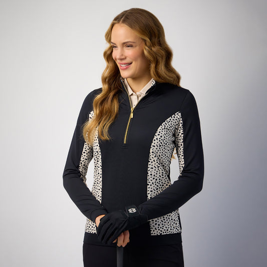 Glenmuir Ladies Lightweight Mid-Layer - Elegant Stretch Comfort for Everyday Wear