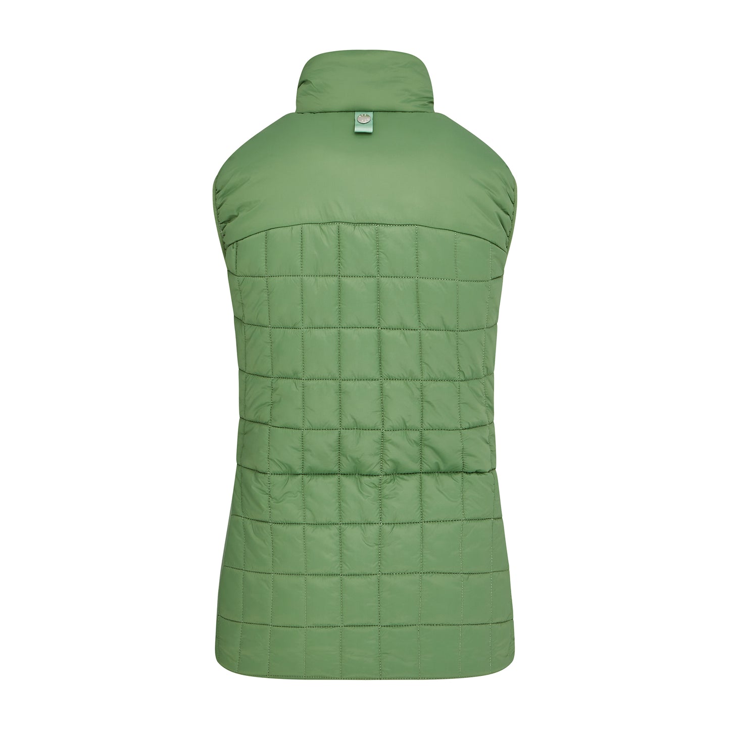 Swing Out Sister Ladies Padded Gilet with Soft-Stretch Side Panels in Sage