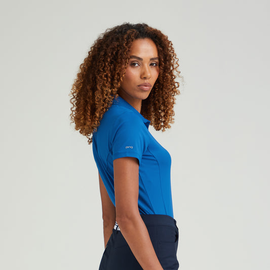 PING Ladies Textured Golf Polo Shirt
