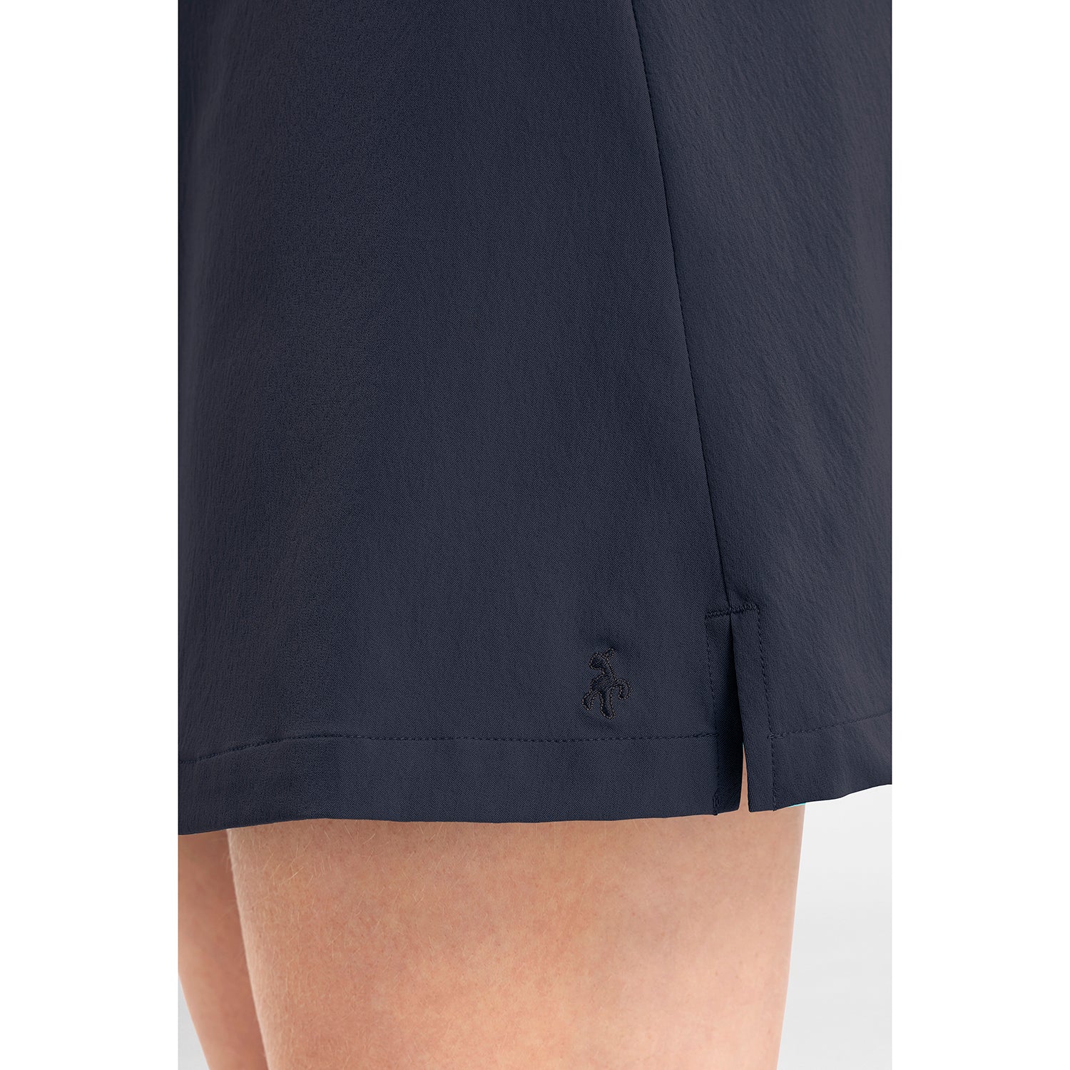 Green Lamb Ladies Flared Skort in Navy