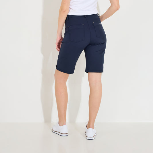 Abacus Ladies City Shorts in Navy - Where Comfort Meets Chic