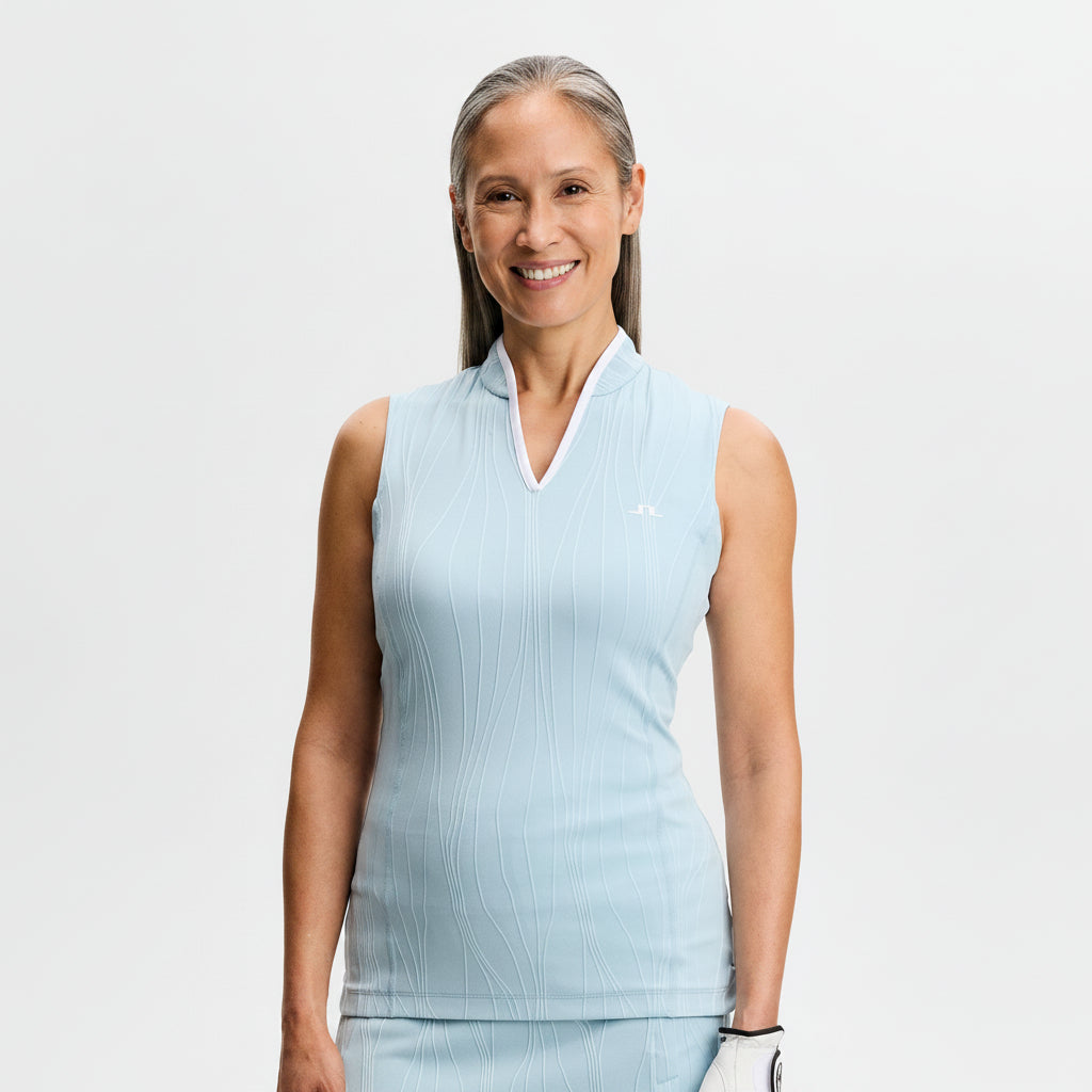 J.Lindeberg Ladies Sleeveless Polo for Elevated Style & Unmatched Comfort