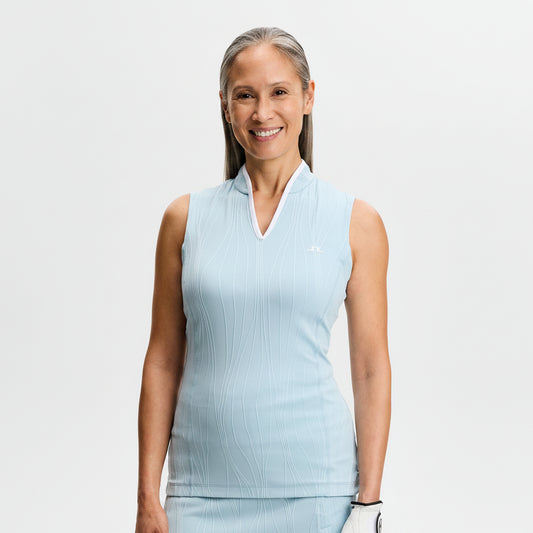J.Lindeberg Ladies Sleeveless Polo for Elevated Style & Unmatched Comfort