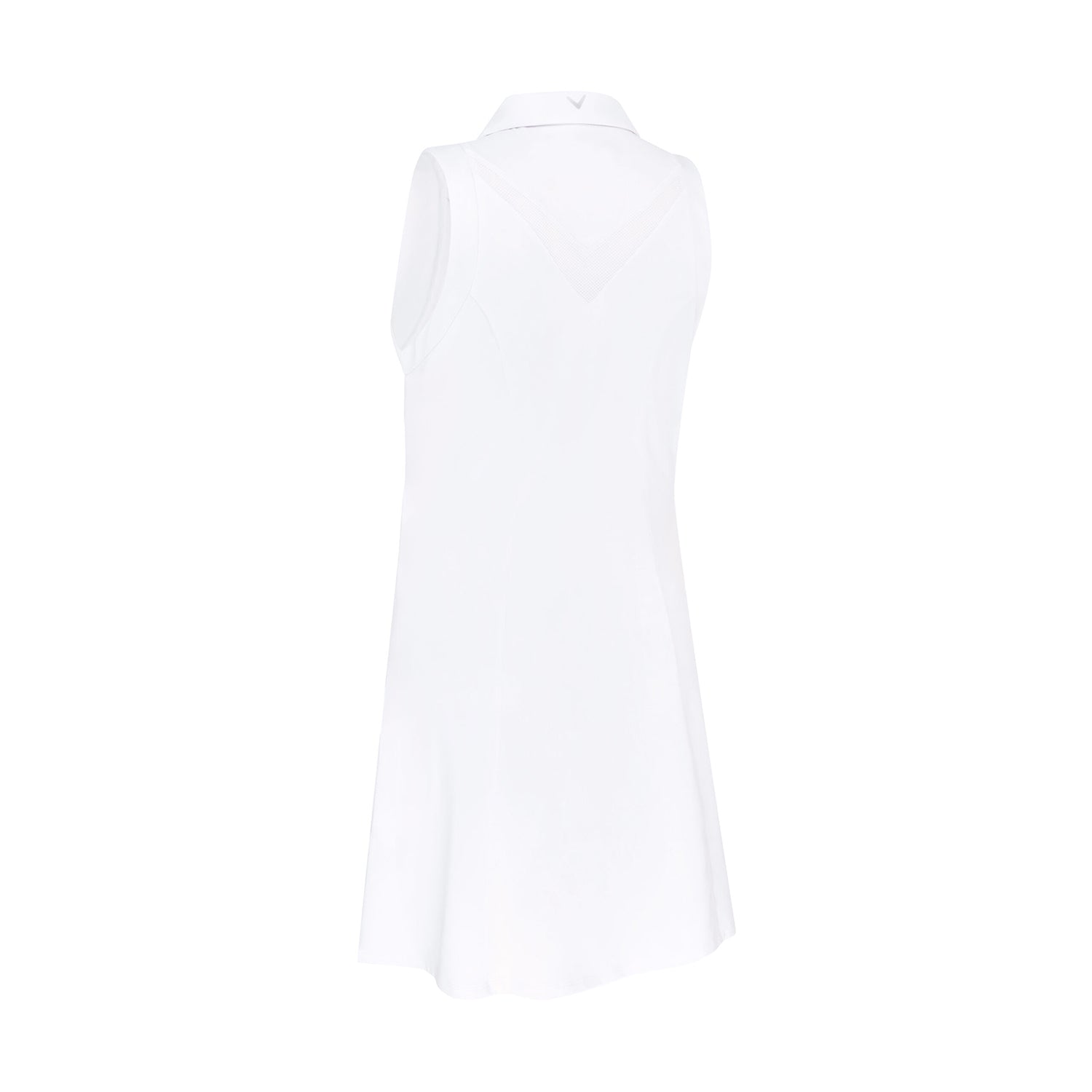 Callaway Ladies Golf Dress with Mesh Detail in White