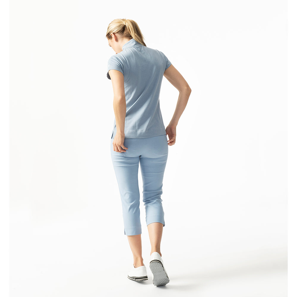 Daily Sports Ladies Blue Pull-On Golf Capris 