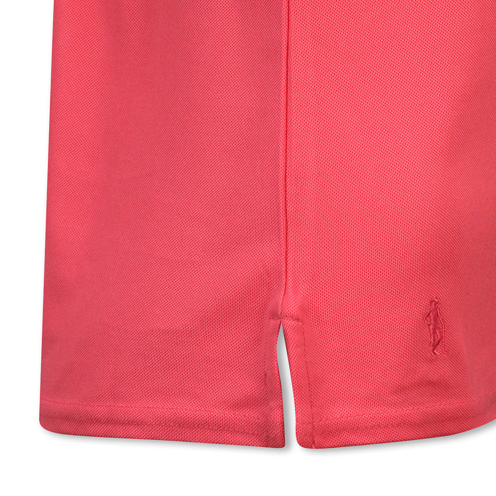 Glenmuir Ladies Sleeveless Pique Polo with Stretch in Sorbet - Last One XL Only Left