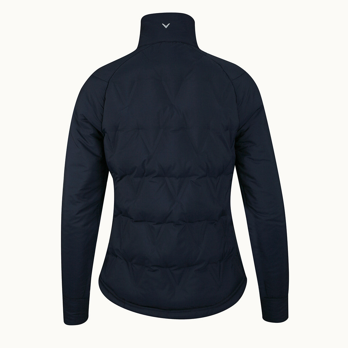 Callaway Ladies Quilted Chevron Jacket in Navy Blue