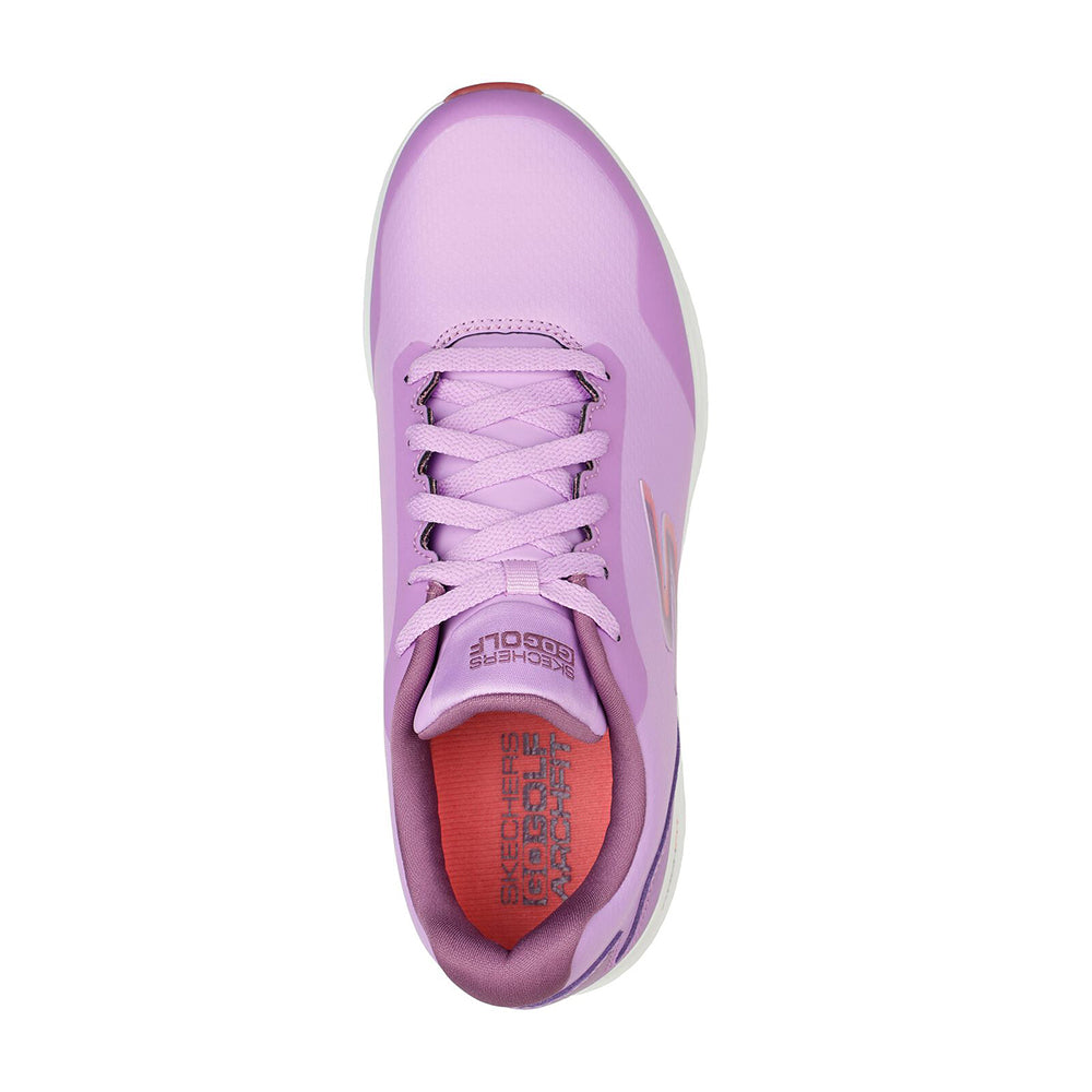 Skechers Ladies GO GOLF Max 2 Waterproof Shoe in Lavender Multi