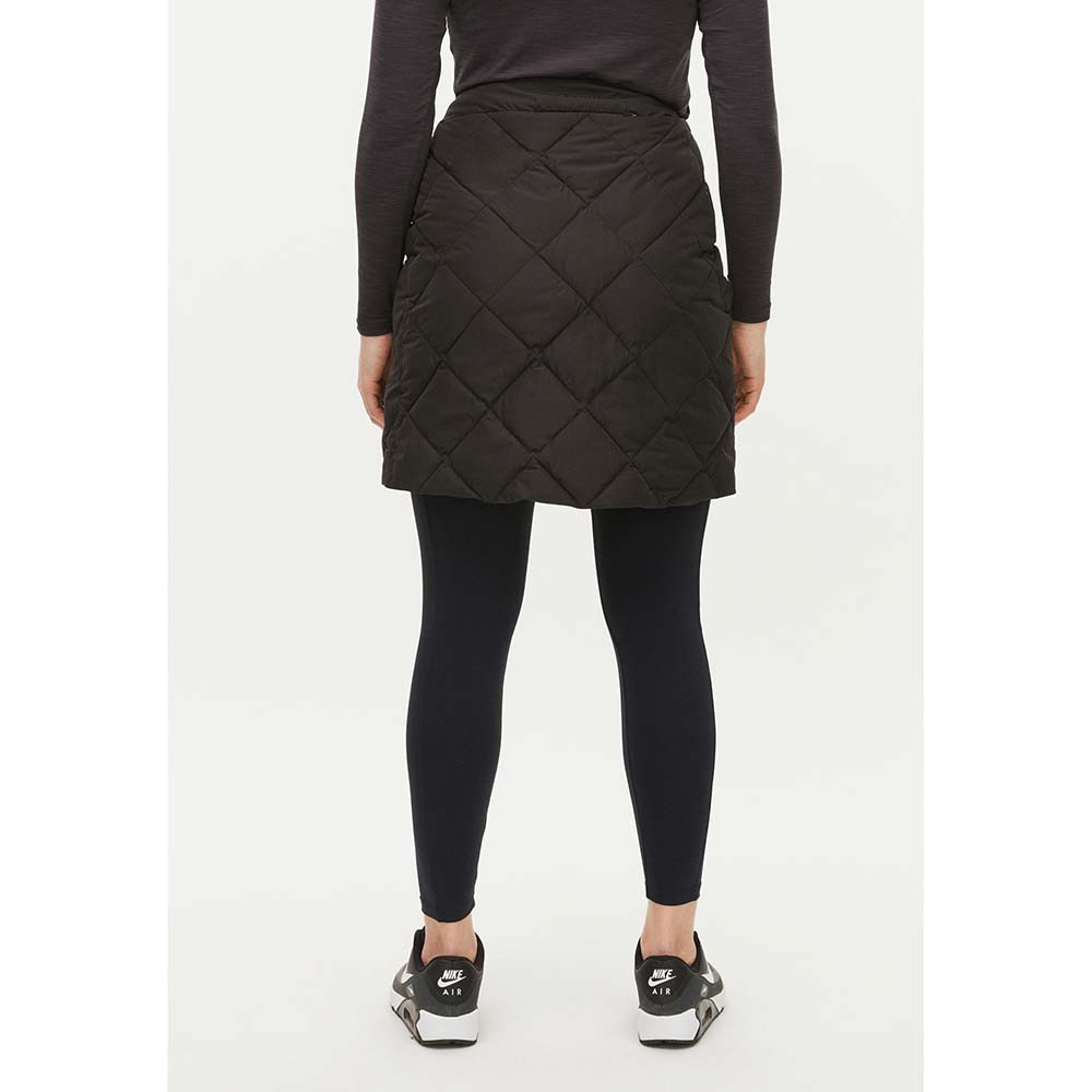 Rohnisch Ladies Waterproof Quilted Wrap Skirt in Black