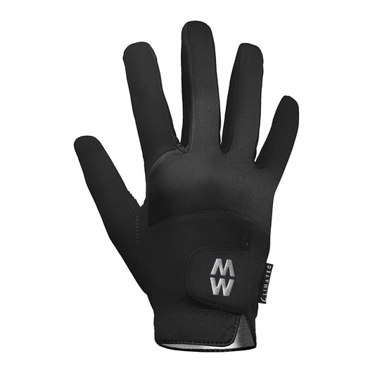 Glenmuir Pair of Ladies Lightweight Climatec Golf Gloves in Black