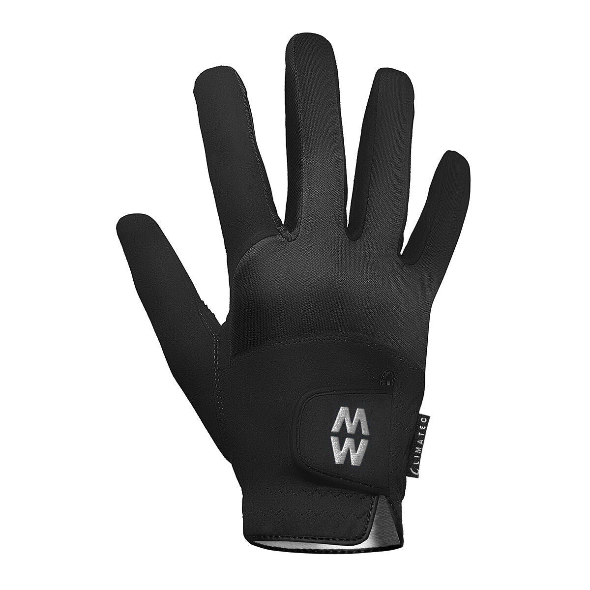 Glenmuir Pair of Men's Lightweight Climatec Golf Gloves in Black
