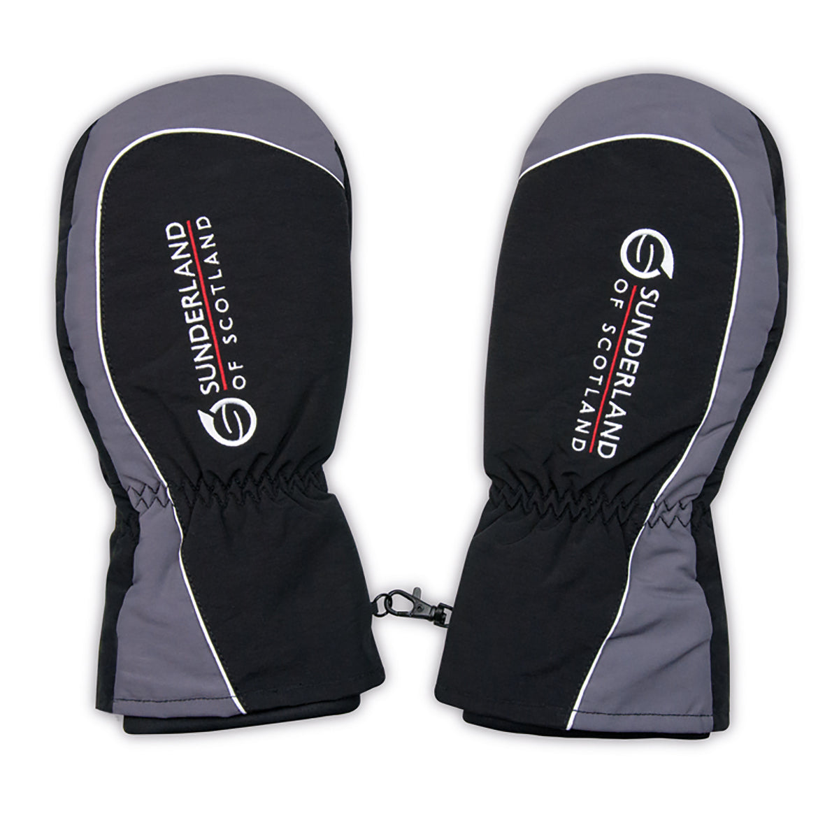 Sunderland Ladies Black Thermal Lined Showerproof Mittens for Exceptional Warmth Between Every Shot