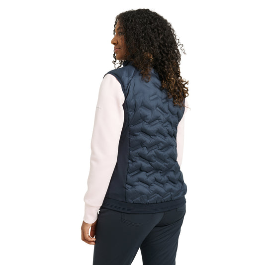 Abacus Ladies Portrush Hybrid Gilet in Navy