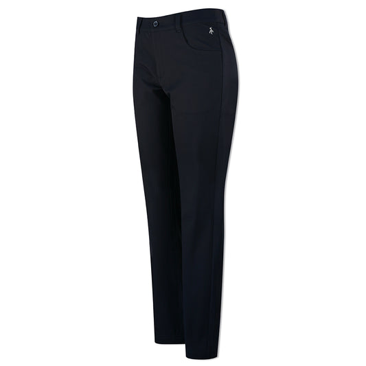 Green Lamb Stretch Trousers with SPF30+ in Navy