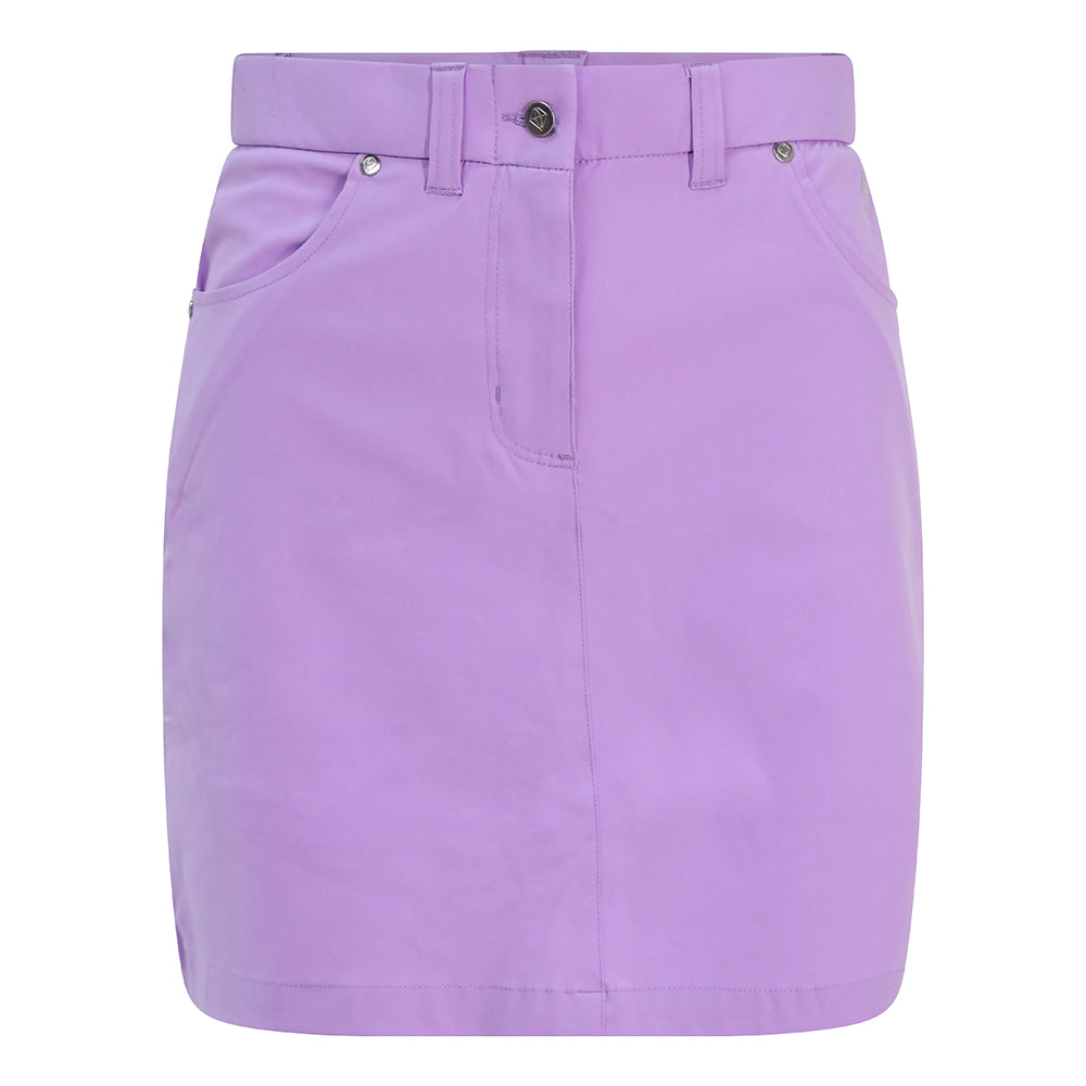 Pure Golf Ladies Stretch Skort in Lilac