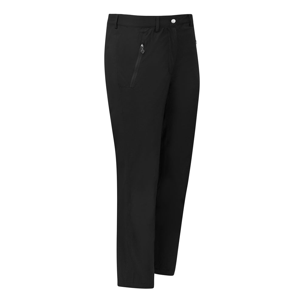 Pure Golf Ladies Trouser in Black