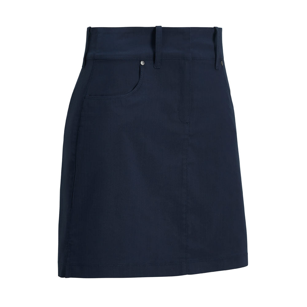 Callaway Ladies Longer Length Skort with Stretch in Dress Blue