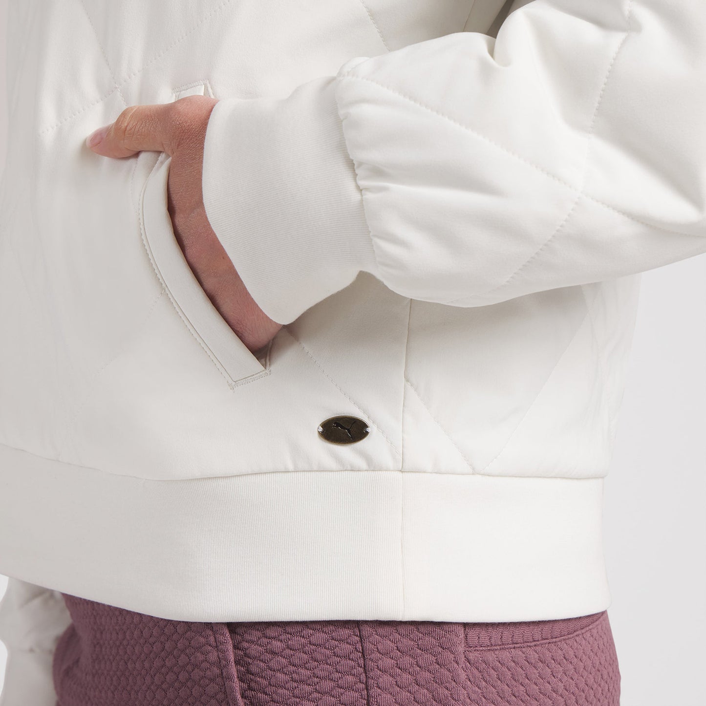 Puma Ladies Jacket - Quilted Warmth with A Contemporary Silhouette