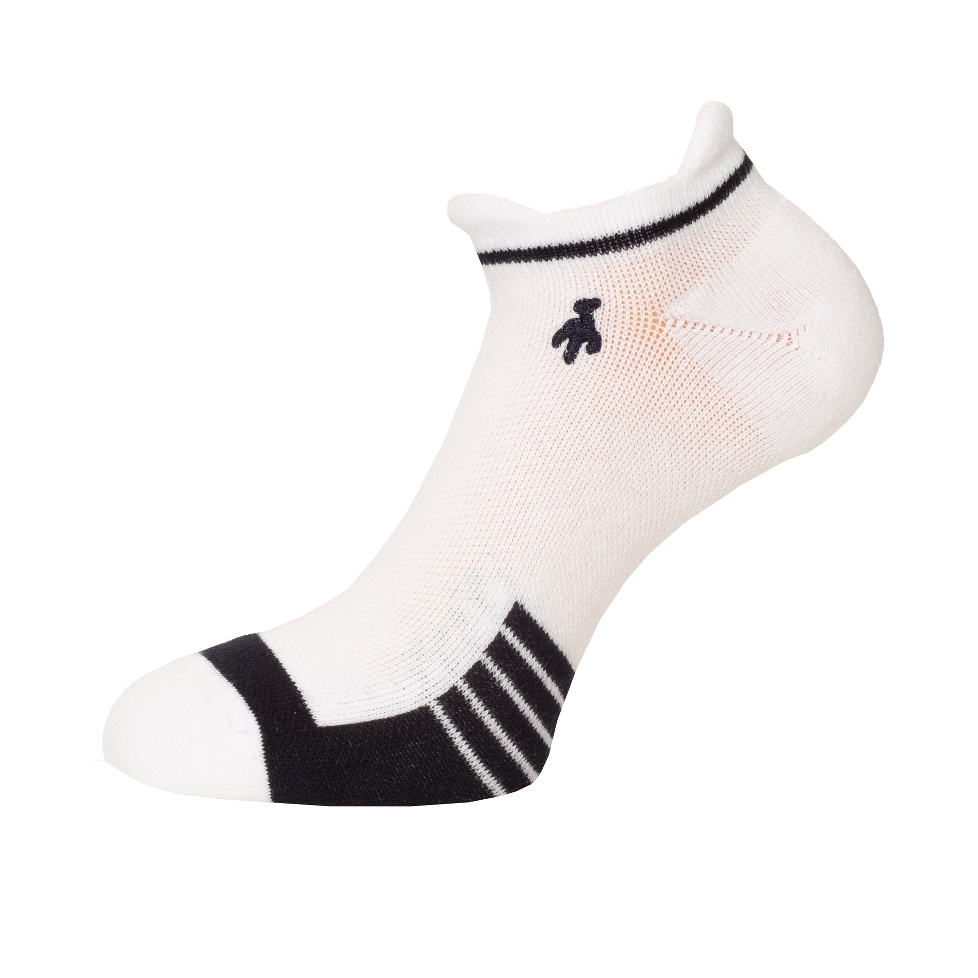 Green Lamb Ladies 3 Pair Pack of Socks in Navy and White