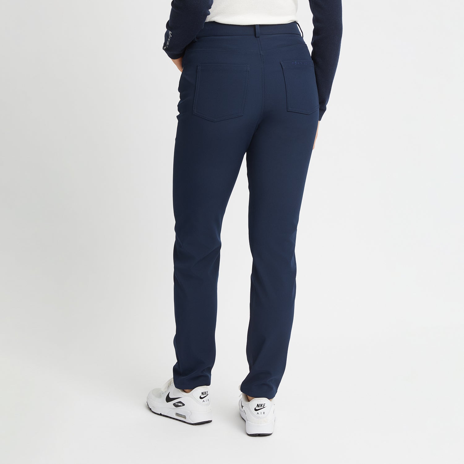 Rohnisch Ladies Navy Water Resistant Thermal Golf Trousers