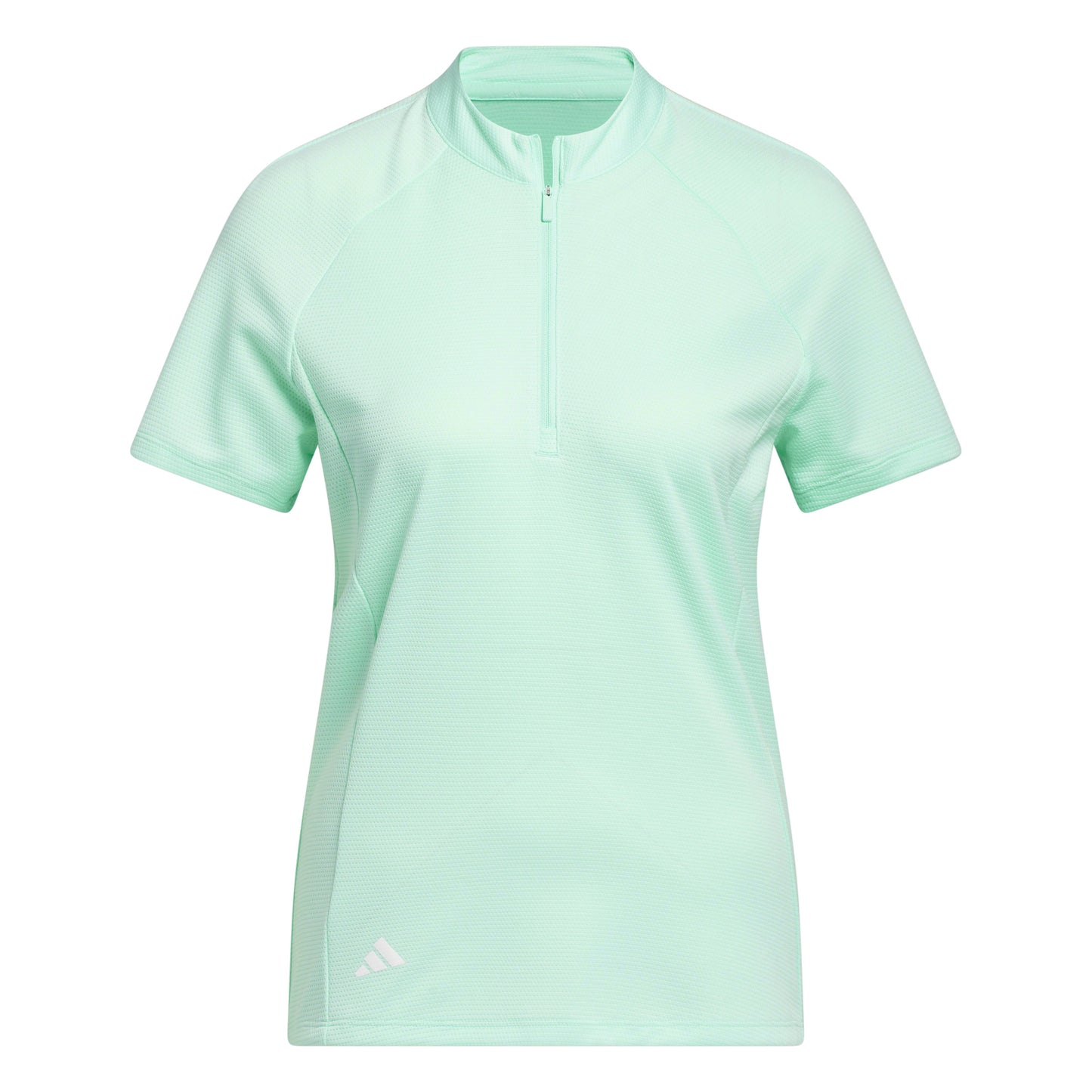 adidas Ladies Textured Short Sleeve Golf Polo - Medium Only Left