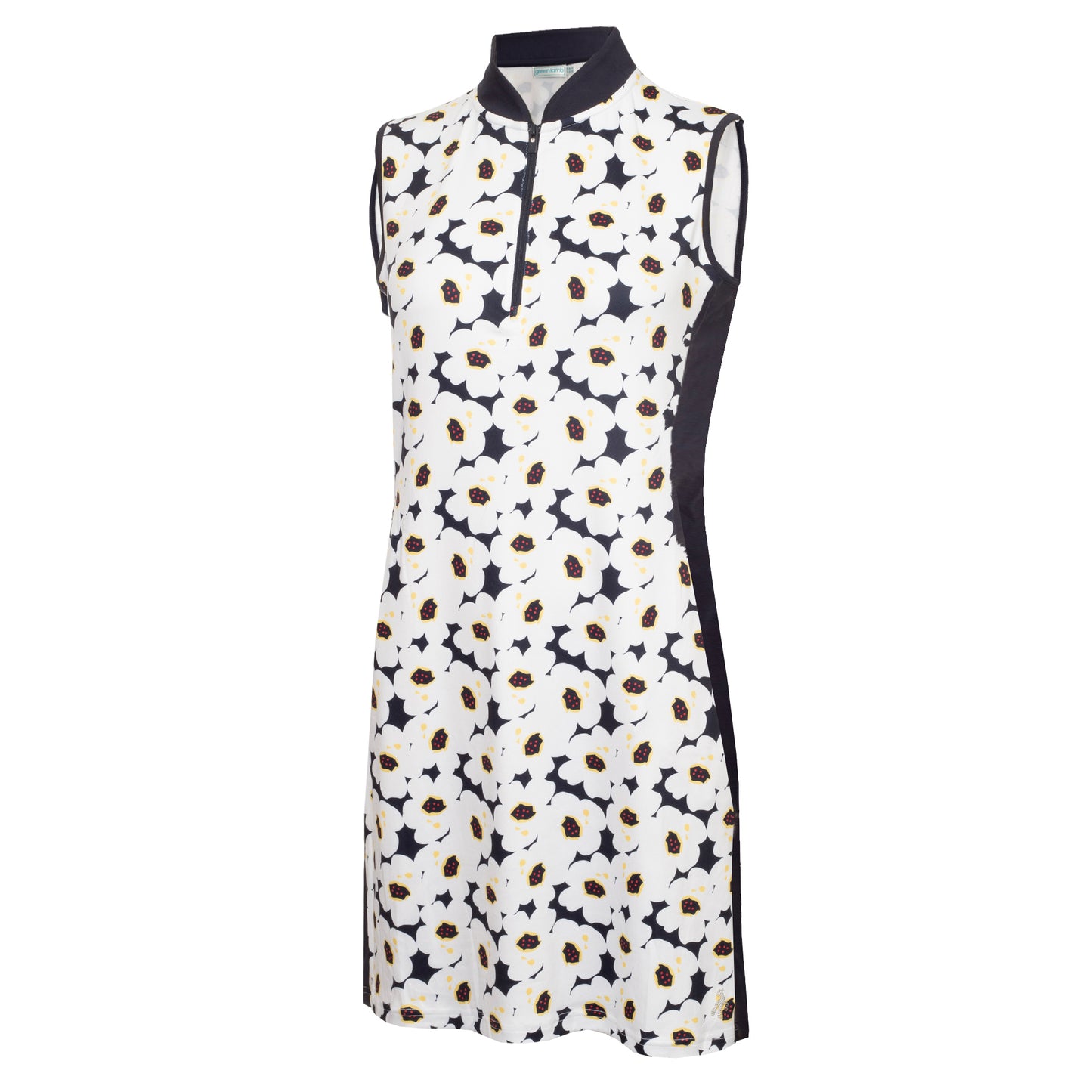 Green Lamb Ladies Sleeveless Poppy Print Dress