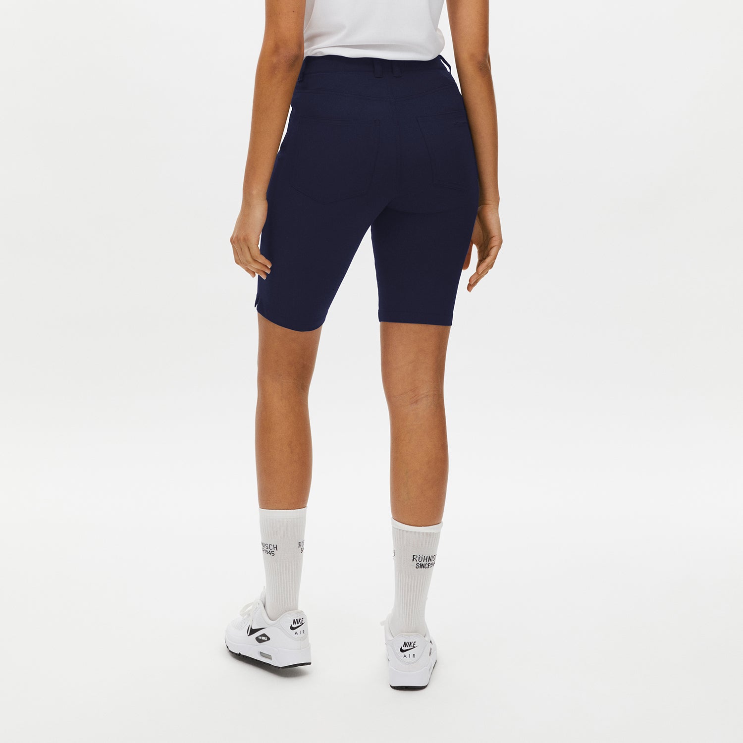 Rohnisch Ladies Navy Bermuda Shorts