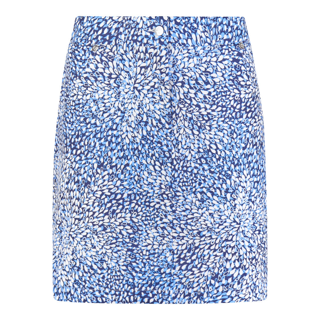 Pure Golf Skort in Peardrop Sapphire Print