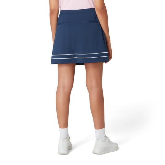 Original Penguin Ladies Pull-On Navy Skort with Contrast Piping - Last One Large Only Left