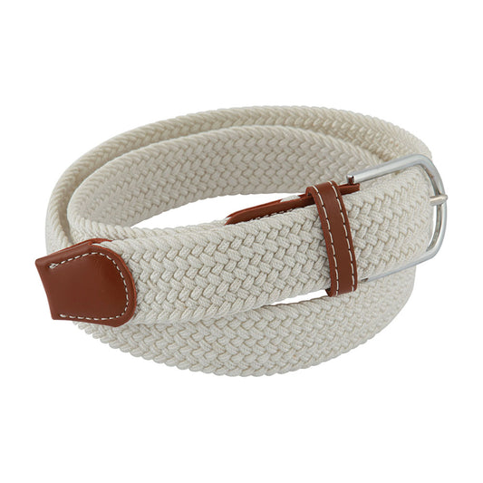 Swing Out Sister Ladies Stretch Belt in White