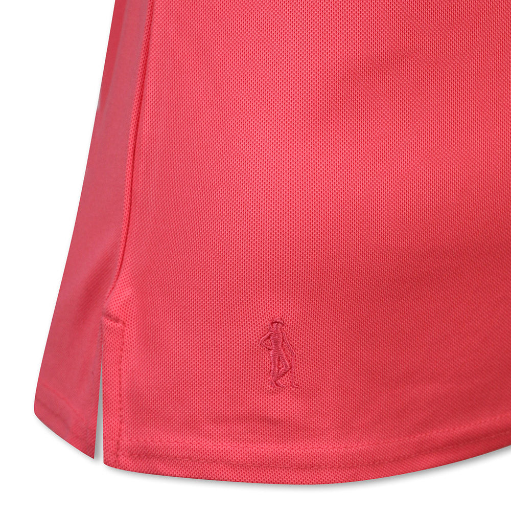 Glenmuir Ladies Sleeveless Pique Polo with Stretch in Sorbet - Last One XL Only Left