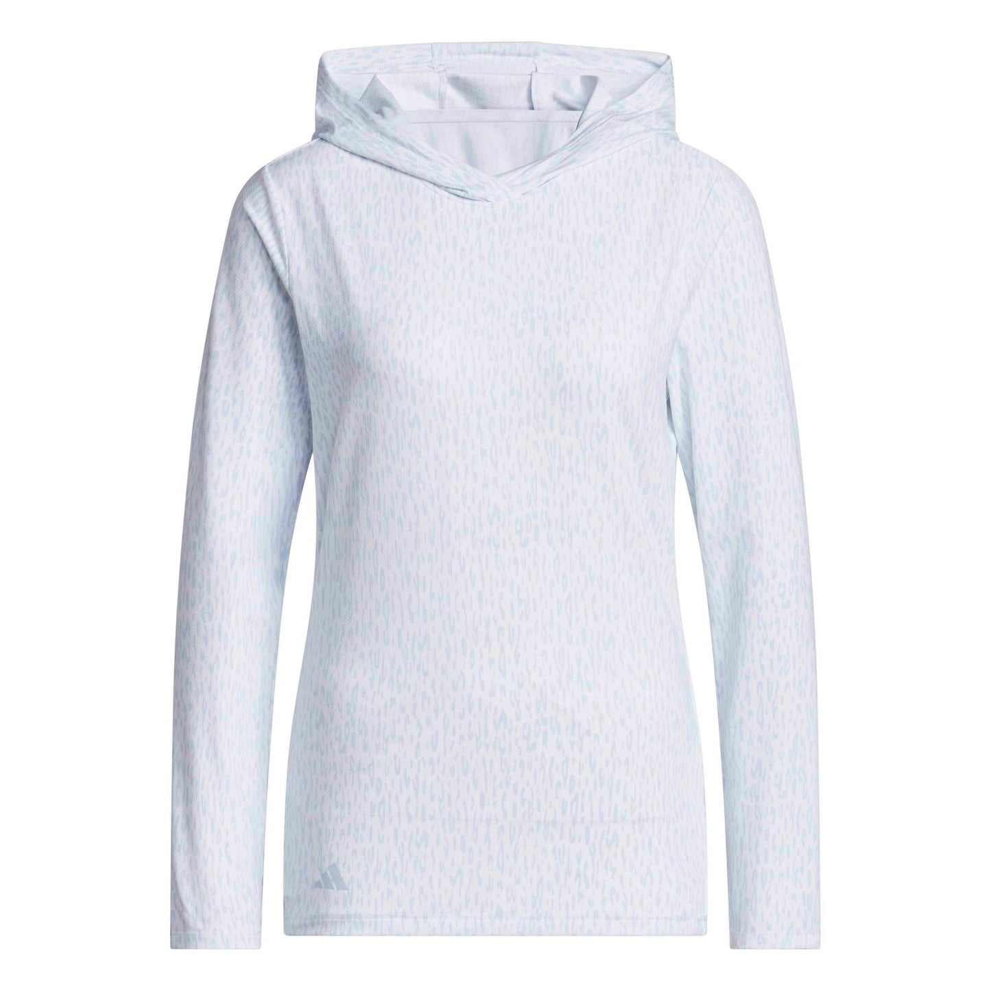 adidas Golf Ladies Lightweight Leopard Golf Hoodie For Range to Clubhouse Style