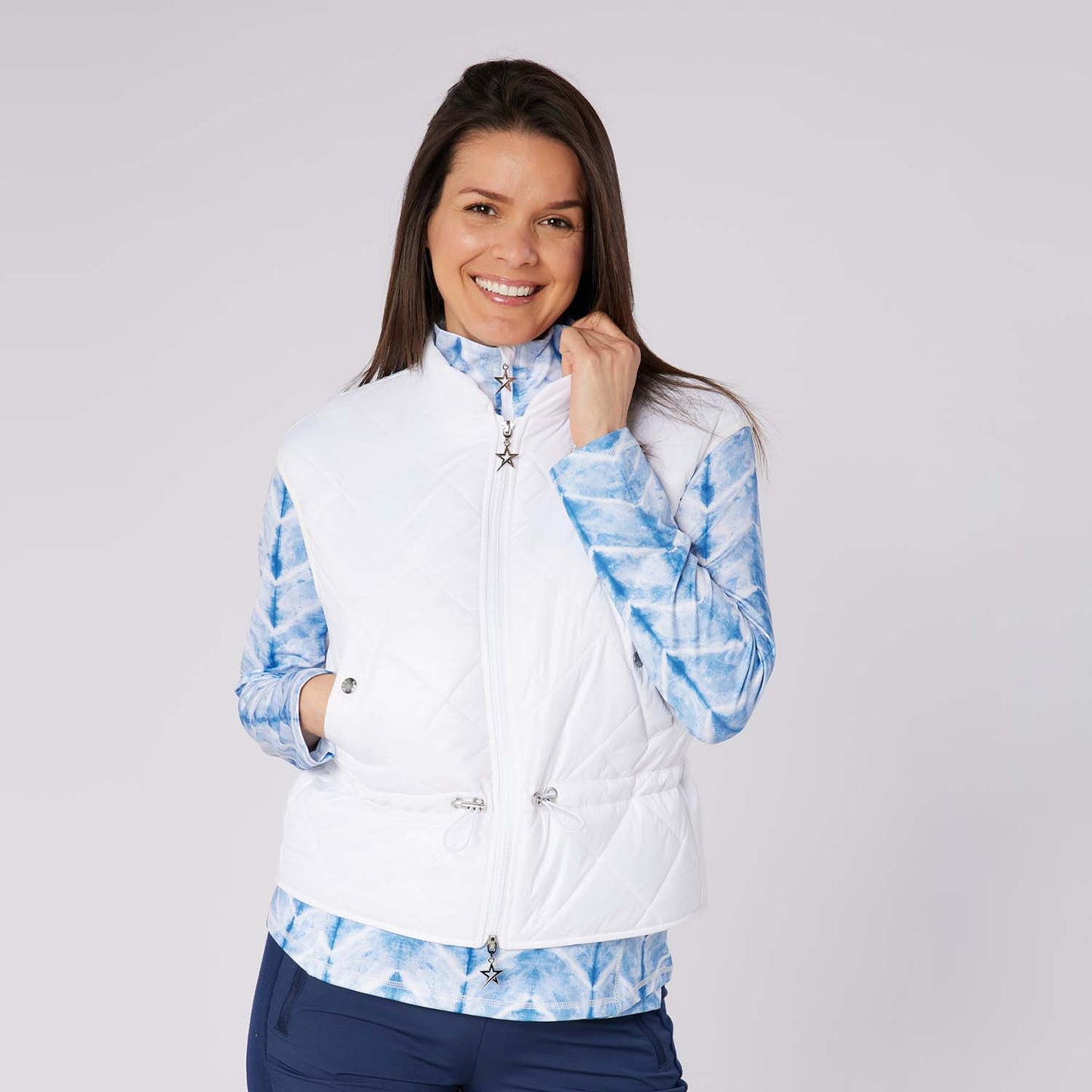 Swing Out Sister Ladies Lightweight Gilet with Contemporary Style & Flattering Silhouette