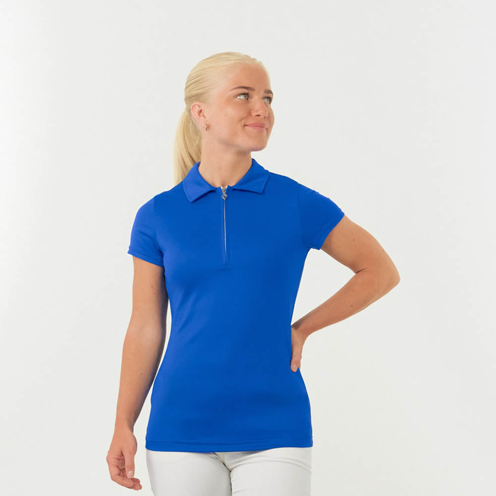 Pure Ladies Silky Soft Cap Sleeve Polo