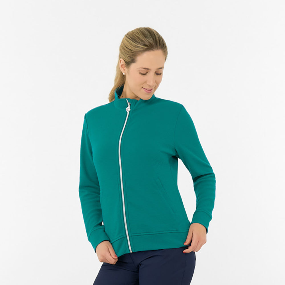 Pure Ladies Textured Jacket – Refined Texture Meets All-Season Performance