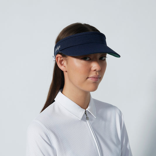 Daily Sports Ladies Visor with Adjustable Fit in Navy Blue