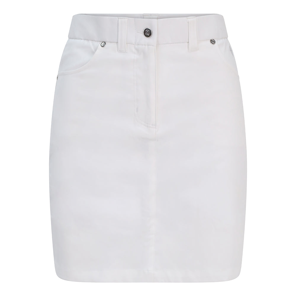 Pure Golf Ladies Stretch Skort in White