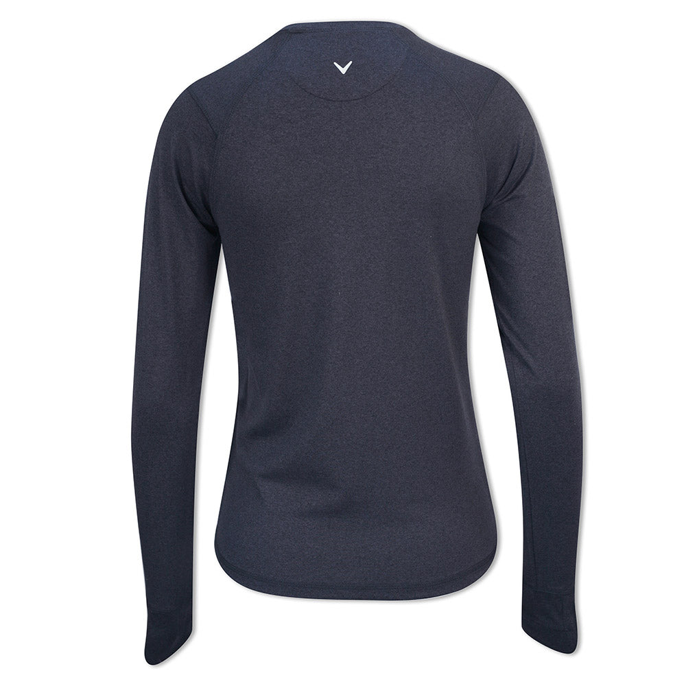 Callaway Ladies Long Sleeve Crew Neck Base Layer in True Navy