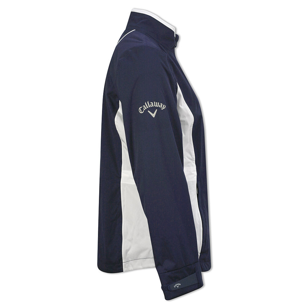 Callaway Ladies StormLite Navy Waterproof Jacket with Contour Panels and 1 year Warranty