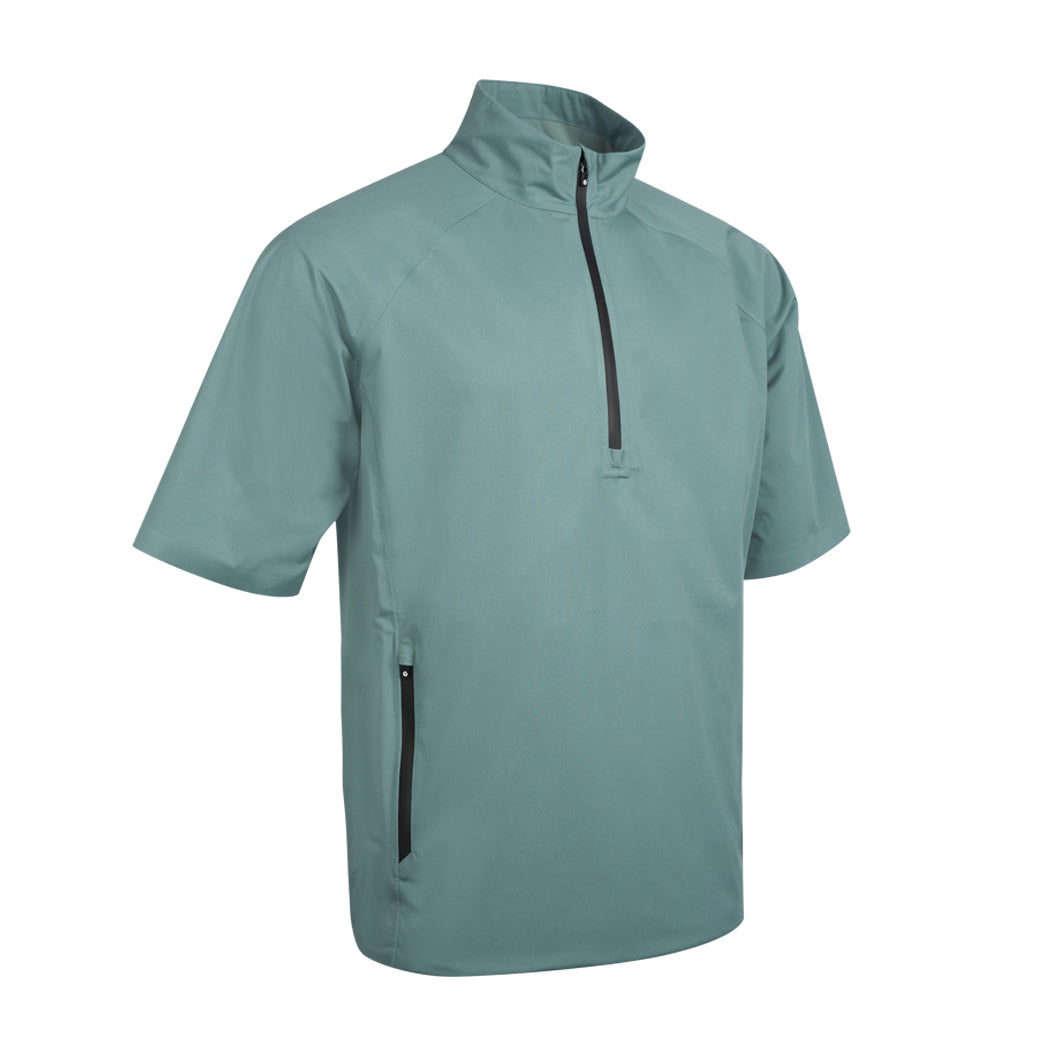 Sunderland Mens Lightweight Waterproof Half Sleeve Windshirt with Lifetime Guarantee