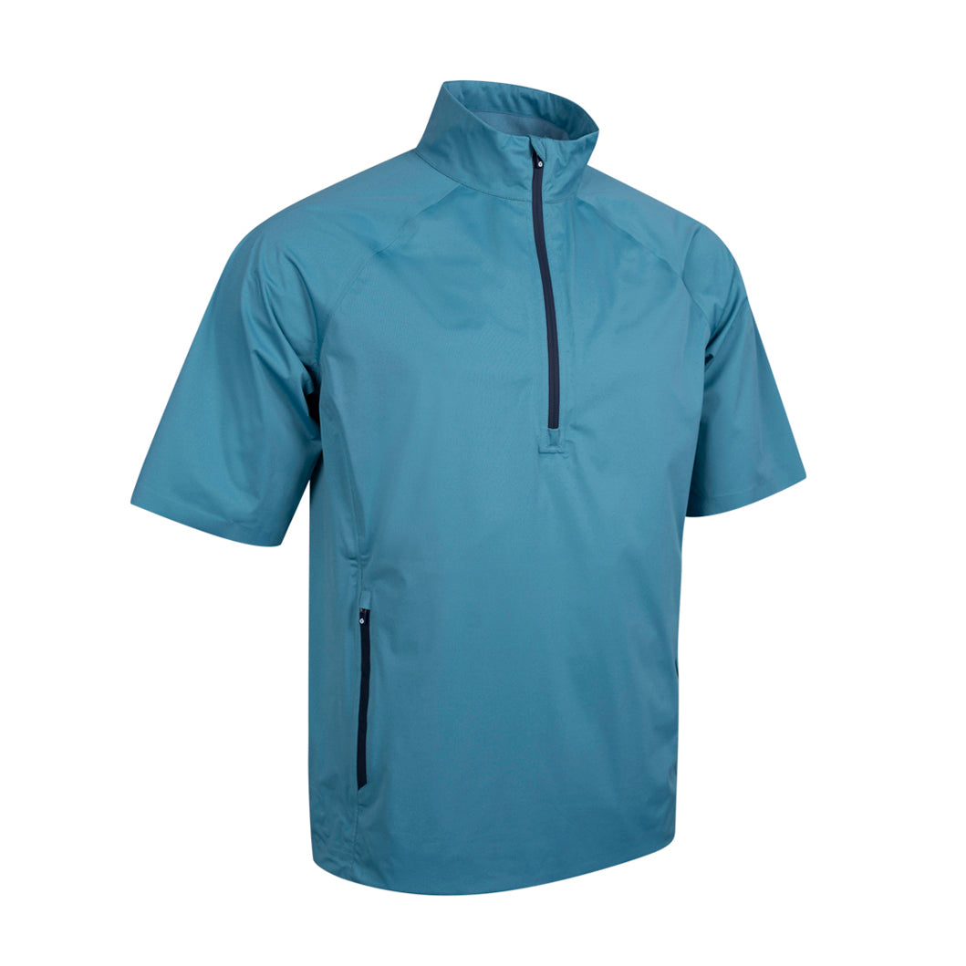 Sunderland Mens Lightweight Waterproof Half Sleeve Windshirt with Lifetime Guarantee