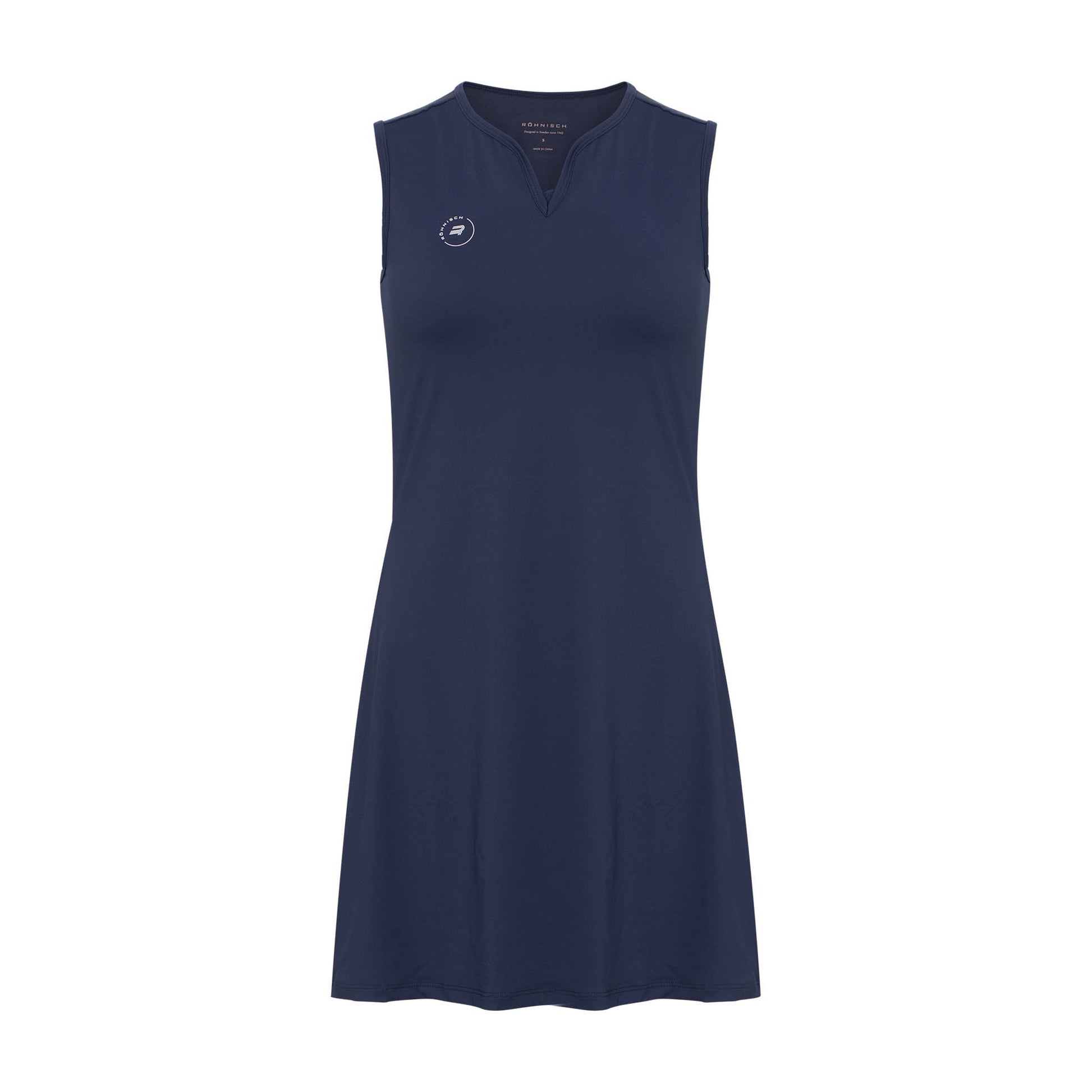 Rohnisch Ladies Sleeveless Golf Dress in Navy - Last One Large Only Left