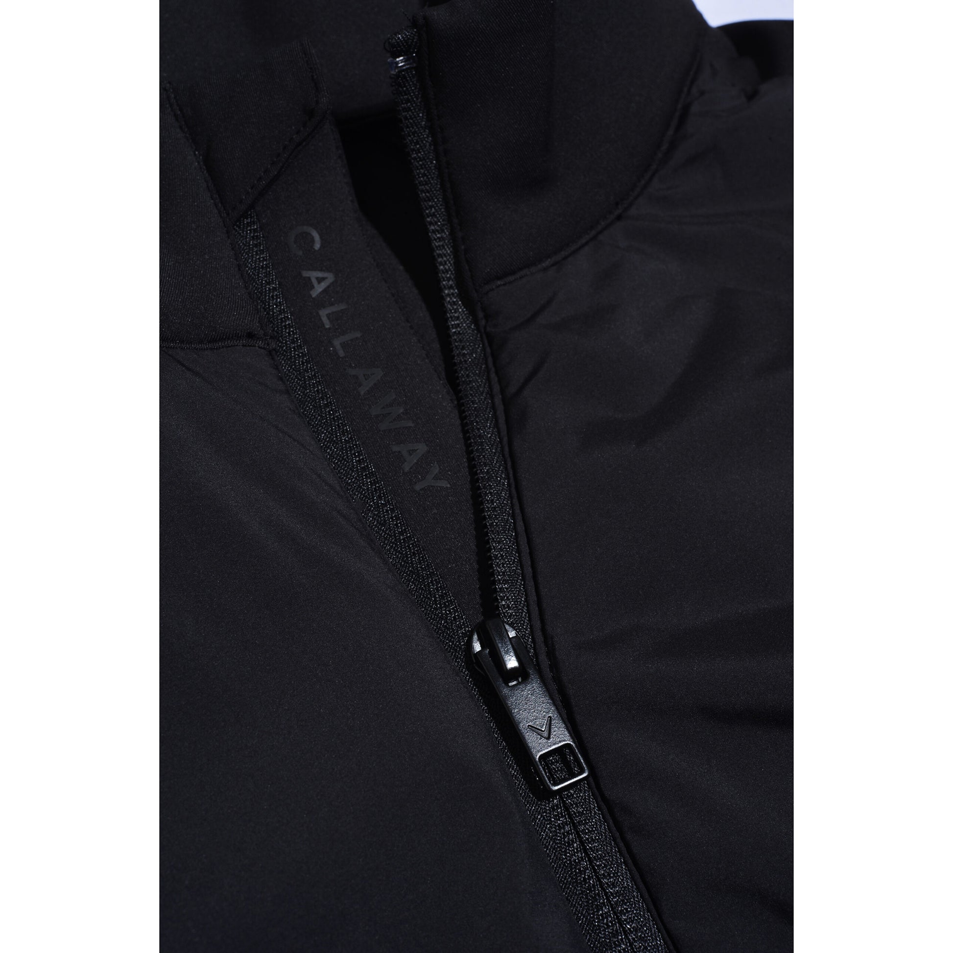 Callaway Mens Water Resistant Hybrid Jacket with Sherpa Inner in Black