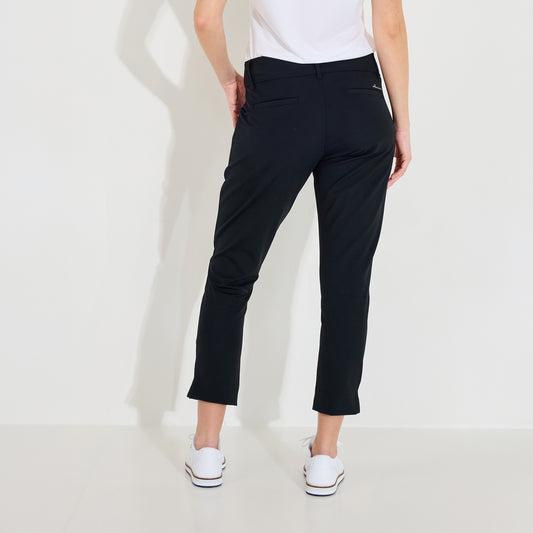 Abacus Ladies 7/8 Pull-On Trousers in Black- Effortless Style & Performance