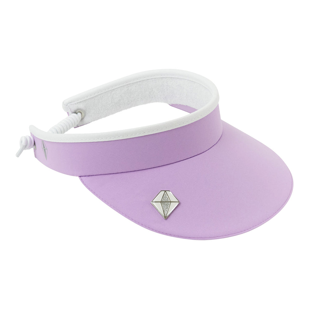 Pure Golf Ladies Cable Adjusted Visor in Lilac