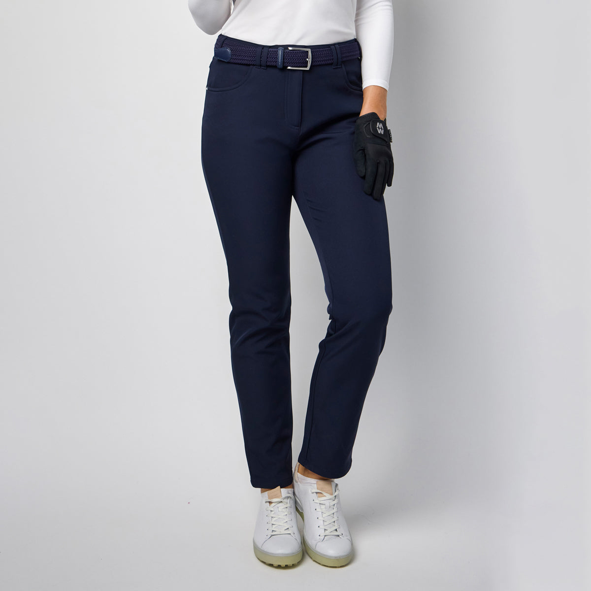 Glenmuir Ladies Thermal Water Repellent Trousers in Navy