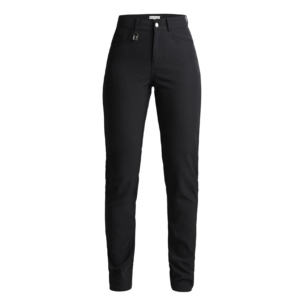 Rohnisch Ladies Water Resistant Thermal Black Golf Trousers