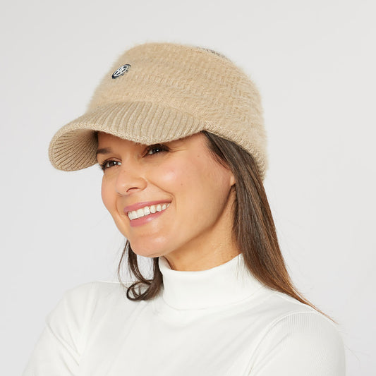 Swing Out Sister Ladies Faux Fur Visor