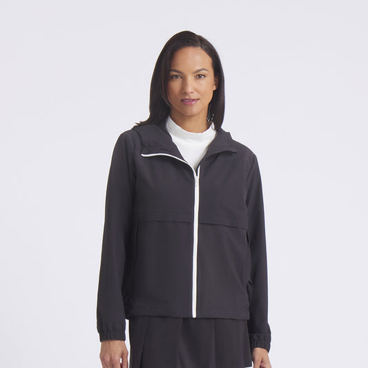 Puma Ladies Full Zip Jacket with Hood in Black